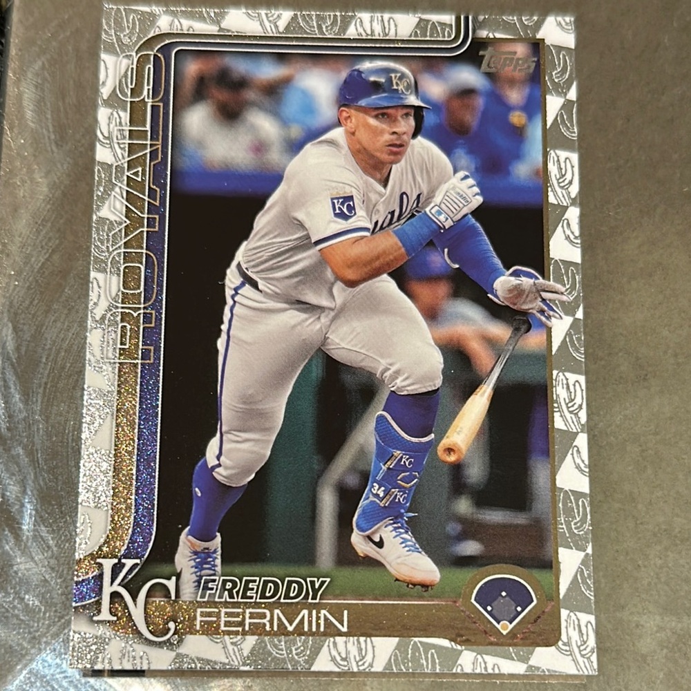 Kansas City Royals Baseball Card Freddy Fermin